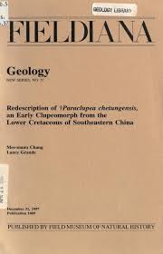 Redescription of Paraclupea chetungensis, an Early Clupeomorph from the  Lower Cretaceous of Southeastern China : Chang, Mee-mann : Free Download,  Borrow, and Streaming : Internet Archive