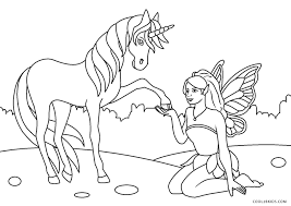 1) if you have javascript enabled you can click the print link in the top half of the page and it will automatically print the coloring page only and ignore the advertising and navigation at the top of the page. Free Printable Fairy Coloring Pages For Kids