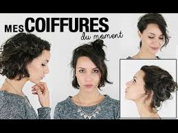 Cheveux Courts Mes Coiffures Du Moment Coline Youtube Tuto Coiffure Cheveux Court Cheveux Courts Cheveux Courts Tuto