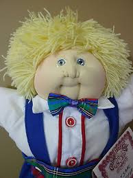 Xavier Roberts Soft Sculpture Cabbage Patch Kid 1989 Toddler Isaac Hector