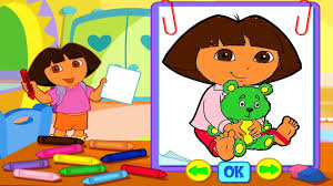 Para conseguir volver a la lista de gente buena, dora ha de ayudar a que swiper viaje al pasado, al presente y al futuro y que … más cosas: Dora The Explorer Painting Video Dailymotion