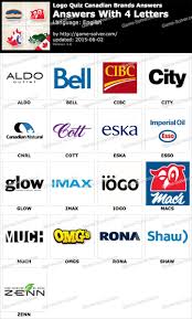 Don't get stuck on any level. Logo Quiz Canadian Brands With 4 Letters Logo Quiz Logo Quiz Answers Quiz
