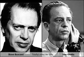 Black And White Celebrities That Look Alike Steve Buscemi Totally Looks Like Don Knotts Don Knotts Steve Buscemi Famous Faces