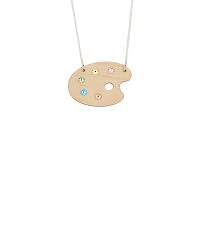Paint Palette Necklace Online Jewelry Store Paint Palette Necklace