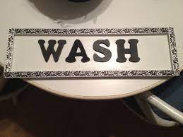 Laundry Room Sign Made From Materials At Michaels Laundry Room Signs Room Signs Laundry Room