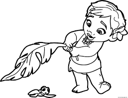 By best coloring pagesapril 19th 2017. Print Baby Moana Princess Disney Coloring Pages Baby Coloring Pages Moana Coloring Princess Coloring Pages