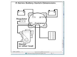 Fig 2 below shows how we achieve this configuration. Wiring A Battery Switch The Hull Truth Boating And Fishing Forum