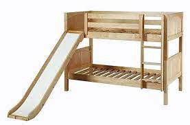 Full size loft bed carpentry plans. Bunk Loft Beds With Slides Funny Ideas Affordable Bunk Bed With Slide Bed With Slide Bunk Bed Plans