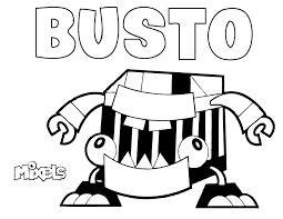 Mixel Coloring Page My Little Corner Coloring Pages Boy Party Color