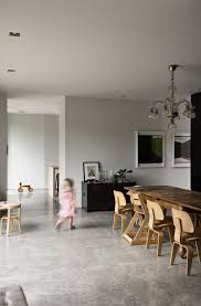 This Kid Friendly Home Is Full Of Surprises Concrete Floors Living Room Home Concrete Interiors