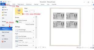 Cara mengatur ukuran kertas pada ms office word dan ukuran. Ukuran Ktp Di Word Photoshop Lengkap Dosenpintar Com