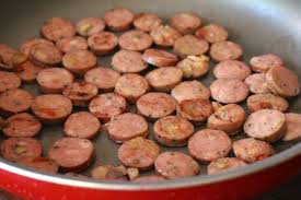 And these sausages are roasted to perfection in the same sheet pan with lots of chopped apples, fingerling potatoes and baby carrots, then drizzled with olive oil and honey and loaded with fresh herbs such as sage and rosemary. Greek Salad With Sausage Yesterday On Tuesday