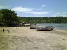 Isla Sacate Grande Amapala Valle Canal Structures