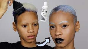 Adore Titanium Hair Dye Tutorial Youtube