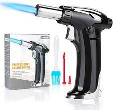 Amazon Com Harnmor Kitchen Culinary Butane Torch Butane Fuel Not Included Cooking Torches For Refillable Blow Lig Lighter Kitchen Cooking Torches Butane