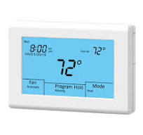 PROGRAMMABLE TOUCHSCREEN THERMOSTAT