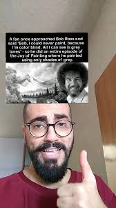 Bob Ross: The Love Story of Painting in Shades of Grey