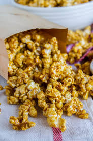 Homemade Caramel Popcorn Food Popcorn Recipes Caramel Recipe Easy