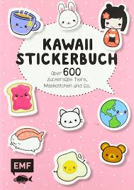 By online kaufen 7:56 am post a comment. Kawaii Stickerbuch Uber 600 Zuckersusse Tiere Maskottchen Und Co Amazon De Bucher