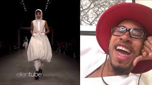 Kalen Reacts​ was my guest DJ, and I gave him a Christian Cowan suit.