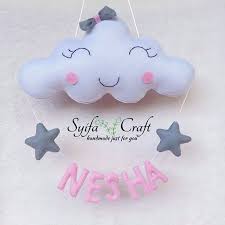 Karton atau kardus bekas 3. Hiasan Pintu Kamar Dari Kain Flanel Tulisan