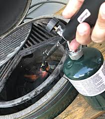 How To Light Your Big Green Egg With A Grill Torch Big Green Egg Grilling Perfect Grill