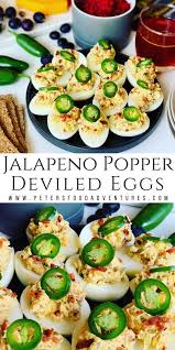 Jalapeno Popper Deviled Eggs Recipe Devilled Eggs Recipe Best Bacon Deviled Eggs Appetizer Recipes