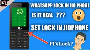 Set Whatsapp Lock In Jiophone Jio Phone Mai Lock Kaise Lagaye Game N Tricks Youtube