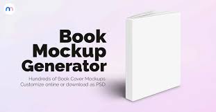 Start Promoting Your Book With Our Easy To Use Book Mockup Generator Simply Upload Your Cover Design And Preview You In 2020 Book Cover Mockup Mockup Generator Mockup