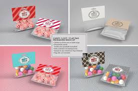 Candy Bag Packaging Mockup Candy Packaging Party Packs Packaging Mockup