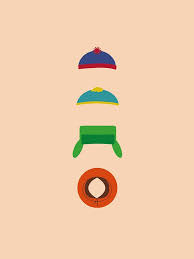 south park minimalist tv show posters on behance south park tattoo south park poster kenny south park