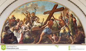 In roman catholicism, eastern orthodoxy, and anglicanism the most common day of commemor. Zaragoza Spain 2018 The Painting The St Helen Find The Holy Cross In Church Iglesia De La Exaltacion De La Santa Cruz Stock Photo Image Of Landmark Christ 113770914