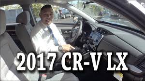 Request a dealer quote or view used cars at msn autos. 2017 Honda Cr V 2wd Lx Exterior Interior Review Youtube