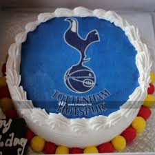 This cake was done for a spurs fan for his birthday. Tottenham Hotspur Printed Cake