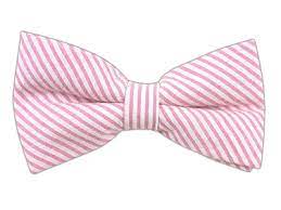 Pink Bow Tie For Tyler Pink Bow Tie Mens Bow Ties Pink Seersucker
