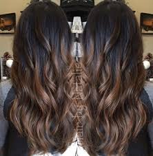 Partial Balayage Black Hair Balayage Hair Streaks Balayage Hair