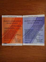 Gramatica limbii române constituie un ansamblu de reguli care descriu formele corecte de modificare a cuvintelor românești și a îmbinărilor acestora în propoziții. Alexandru Petricica Gramatica Limbii Romane Pentru Examene 2 Volume CumpÄƒrÄƒ