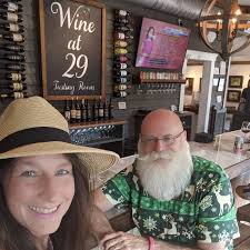 Santa and Mrs. C in downtown Ellijay, Georgia