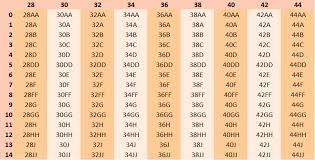 65 Most Popular Bra Sister Size Chart Uk Size