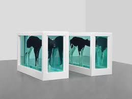 Hirst later won the turner prize in 1995 for his piece mother and child divided, which consists of a cow and a calf each bisected and held. Damien Hirst S Famous Cain And Abel Stars In Meat The Future A Challenging New Exhibition At Oxford University Museum Of Natural History Fad Magazine