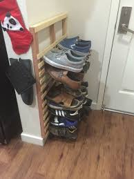 Easy to clean, just wipe with a damp cloth and towel dry. 20 Diy Shoe Rack Ideas For The Perfect Entryway Makeover