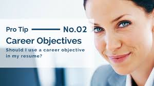 career objective in my resume