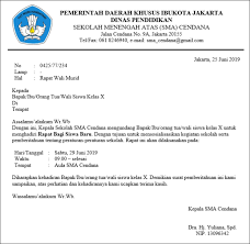Savesave contoh surat resmi for later. 10 Contoh Surat Resmi Sekolah Perusahaan Organisasi Dll Doc