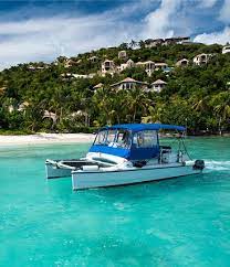 St Thomas Boat Rental Secluded Beach Charter Boat Boat Rental