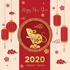 Happy Lunar New Year 2020 In 2020 Happy Lunar New Year Lunar New Year 2020 Happy New Year Wishes