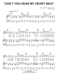 These notes are b flat, d. Herman S Hermits Can T You Hear My Heart Beat Sheet Music Pdf Notes Chords Rock Score Piano Vocal Guitar Right Hand Melody Download Printable Sku 94384