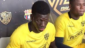 Él volante Sergio Quinteros y el nuevo arquero, Alvaro Preciado, hablaron  con los medios en su primera práctica con Barcelona, después del Pre  Olímpico con la sub 23