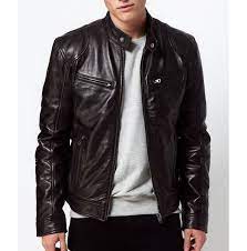Christmas Collection Soft Lambskin Leather Mens Bomber Biker Jacket In 2020 Leather Jacket Men Men S Leather Jacket Leather Jacket