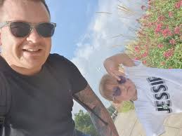 Father and daughter at graduation