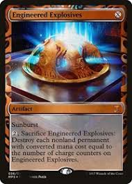 On sale now at your local game stores. Engineered Explosives Masterpiece Series Kaladesh Inventions Magic The Gathering The Gathering Online Gaming Store For Cards Miniatures Singles Packs Booster Boxes